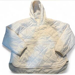American Eagle Outfitters White Quilted Jacket